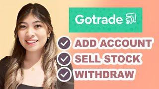 Add Account, Sell Stocks, & Withdraw | GoTrade
