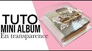 SCRAPBOOKING { TUTO } MINI Album sans PAPIERS SCRAPS