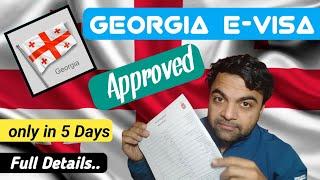 Georgia E-Visa Approved  only in 5 Dyas | Georgia Visa Complete Process Step by Step 2024