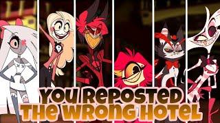You Reposted the wrong hotel (Shake that ass for me) Hazbin Hotel