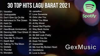 30 Top Hits Lagu Barat 2021 Spotify playlist ( NO ADS )