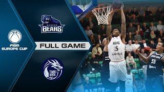 Bakken Bears v Tsmoki-Minsk | Full Game - FIBA Europe Cup 2021-22