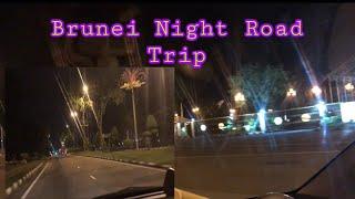 Night Road Trip Around BSB, Brunei|SHARIMAE VLOGS