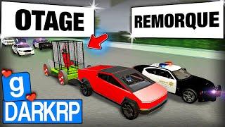 PRISE D'OTAGE DE MALADE Dans une REMORQUE DE FOU ! Gmod DarkRP