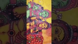 Beautiful Kerala Mural Painting - Start to Finish | Traditional Indian Art Form