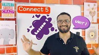 كونكت 5 | الوحدة الأولى الدرس الأول | منهج Connect للصف الخامس |Unit 1 lesson 1  Food and drinks 