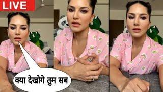 sunny Leone live video | Sunny Leone live on Instagram  Sunny Leone Live, Sunny Leone