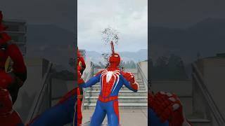 SPIDER-MAN CHAINSAW TAKING REVENGE ON FLASH | #Shorts | #GTA5 | #spiderman