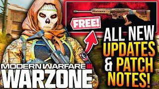WARZONE: New UPDATE PATCH NOTES, FREE CONTENT, & Major FIXES Revealed! (WARZONE Update)