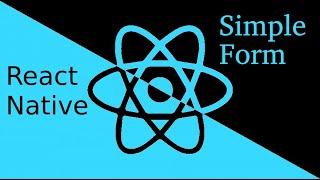 React-Native tutorial # submit simple form