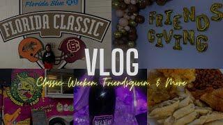 VLOG: PUTTING UP MY CHRISTMAS TREE + #FRIENDSGIVING + CLASSIC WEEKEND, GIRLS NIGHT OUT + MORE