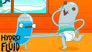 HYDRO and FLUID  BIG BABY  HD Full Episodes | Funny Cartoons for Children