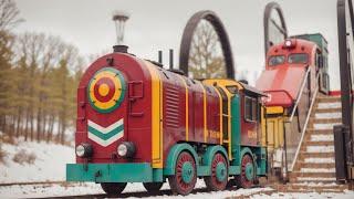 Toy Cartoon Train for Kids - Tomas Cartoon Videos - поезда для детей видео