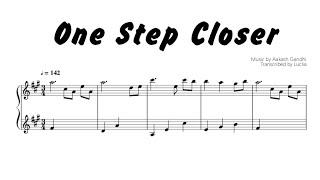 A simple melody on the piano - "One Step Closer"