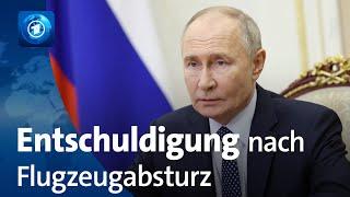 Putin entschuldigt sich nach Flugzeugabsturz