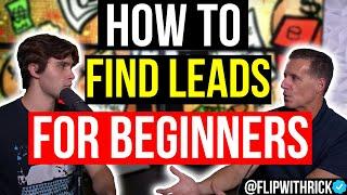 How to FIND Motivated Seller Leads for Beginners | Wholesaling Real Estate [Day #7]