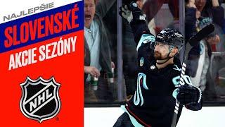 Top slovenské momenty sezóny  Top Plays of the Season from Slovak NHL Players