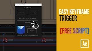 [FREE SCRIPT]-Marker Keyframe Trigger  in One Click - After Effects