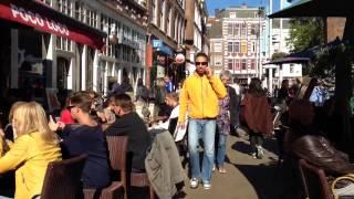 Amsterdam Nieuwmarkt - Dutch gezelligheid streetvideo