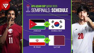  Semi-Finals Schedule: AFC Asian Cup 2023 (2024) - Match Fixtures