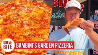 Barstool Pizza Review - Bambini's Garden Pizzeria (Delray Beach, FL) Bonus Zoo Tour