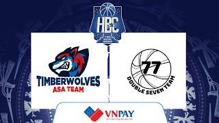 Livestream: ASA Timberwolves - Double Seven | 𝐇𝐀𝐍𝐎𝐈 𝐁𝐀𝐒𝐊𝐄𝐓𝐁𝐀𝐋𝐋 𝐂𝐇𝐀𝐌𝐏𝐈𝐎𝐍𝐒𝐇𝐈𝐏 𝟐𝟎𝟐𝟓 𝐛𝐫𝐨𝐮𝐠𝐡𝐭 𝐛𝐲 𝐕𝐍𝐏𝐀𝐘