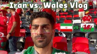 IRAN VS. WALES VLOG! 2022 WORLD CUP IN QATAR