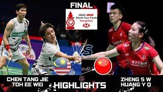 AMAZING FINAL | CHEN T J/TOH E W (MAS) vs ZHENG S W/HUANG Y Q (CHN)[XD] HBWTF 2024 Badminton