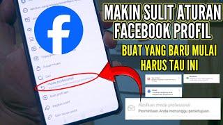 Makin sulit ubah akun facebook menjadi mode profesional, begini caranya