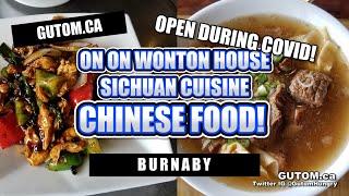ON ON WONTON HOUSE BURNABY CHINESE RESTAURANT | VANCOUVER FOOD AND TRAVEL GUIDE GUTOM.CA