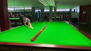 Snooker 2021 - Stephen Hendry full practise routine Go Pro POV