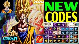 *ALL NEWSUPER SAIYAN Z REDEEM CODE 2024 | SUPER SAIYAN Z GIFT CODE | SUPER SAGA Z CODES !