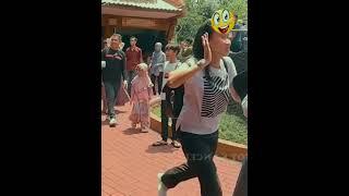 Prank-Patung Part 9... Funny reaction statue prank #shorts