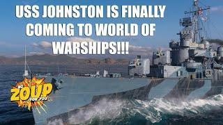 USS Johnston is Coming to World of Warships