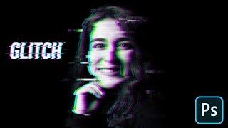 Glitch Effect in Photoshop | Easy and Fast Technique