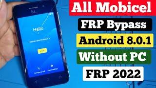 frp bypass Mobicel Star, Rio'ss 8.0.1 Bypass Google Account  NO PC NO SIM FRP Unlock Mobicel GLO