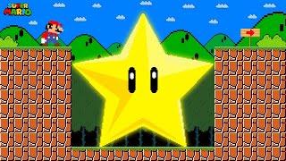 What if Mario's Mega Super Star tried to beat Super Mario Bros.?