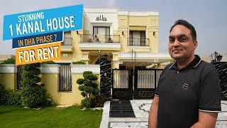 Elan Real Estate Present: 1 Kanal Beautiful Furnished House in Phase 7 for Rent