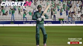 Pakistan VS England 5 Over Match Usman Khan Classic Batting Safe Pakistan  Cricket 24