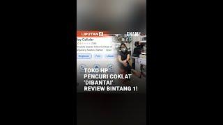 Curi Coklat Alfamart, Toko HP Pelaku Kena Amuk Netizen #Shorts