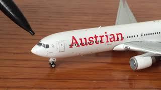 JC Wings 1:400 Austrian Airlines Boeing 767-300er "New Livery"