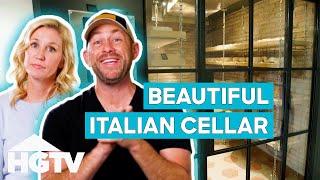 Dave and Jenny Build Beautiful Cellar On TIGHT Deadline | Fixer to Fabulous: Italiano