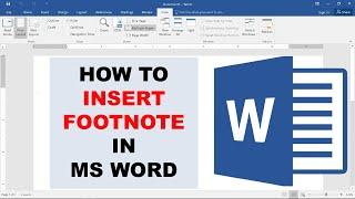 How To Insert a Footnote in Word (2024)