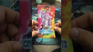 DragonBall Super Cross Spirits Booster Card Pack #short  #dragonballsuper #dragonball #dragonballz