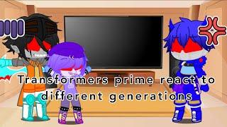 Transformers prime react to different generations (original but not wolfie’s Edits) 1/?