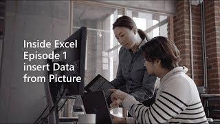 Inside Excel - Episode 1: Insert data with picture
