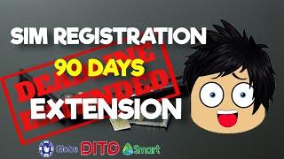 SIM Registration Deadline Update - 90 Days Extension