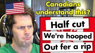 Canadian Slang That Confuses Americans | American Reacts