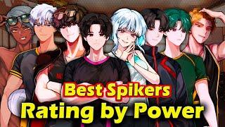 Tier list Best Spiker. Rating by Power WS position  All characteristics  The Spike  Volleyball 3x3