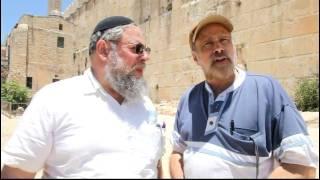 Philly ZOA Co-Presidents Marc Pevar & Len Getz in Hebron